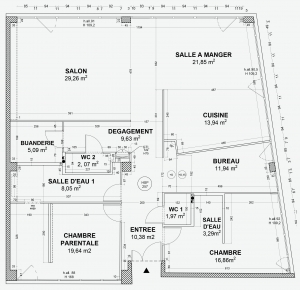 plan 3D décoration travaux architecture d'intérieur plan rénovation agencement aménagement cloisons travaux